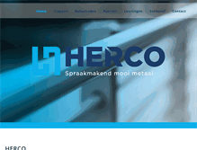 Tablet Screenshot of herco.be